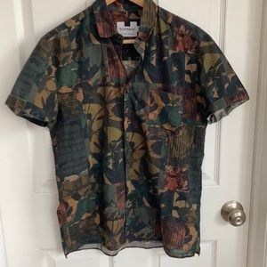 Topman - Short Sleeve Button Down - Men’s small